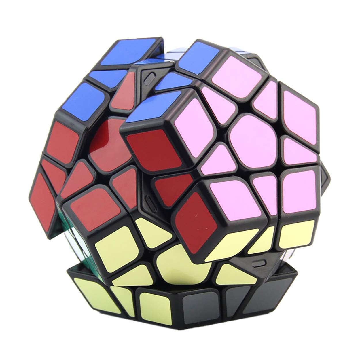 Foto 3 pulgar | Megaminx Speed Cube Qiheng, Dodecaedro 3x3x3 Negro - Venta Internacional