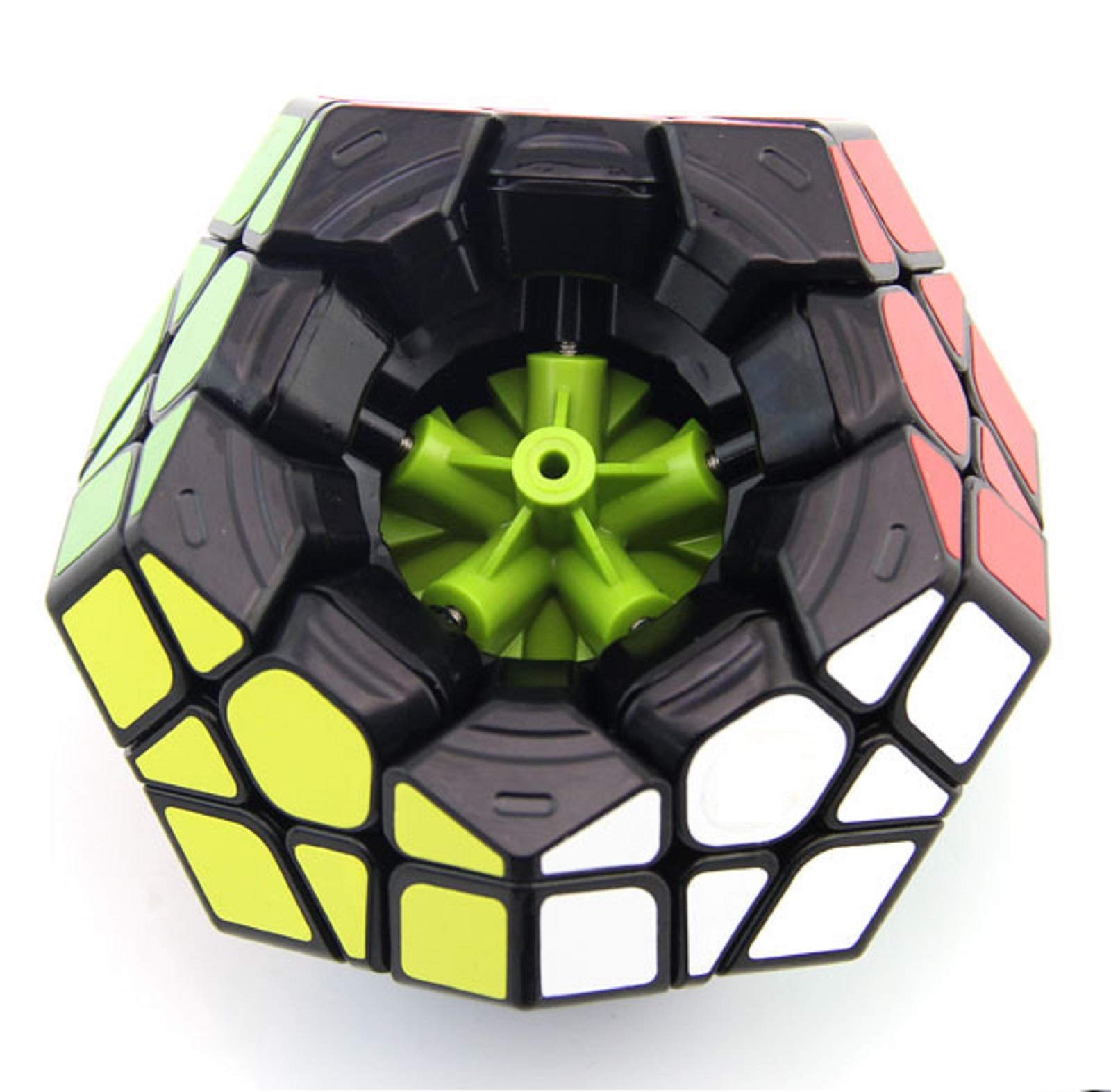 Foto 5 pulgar | Megaminx Speed Cube Qiheng, Dodecaedro 3x3x3 Negro - Venta Internacional