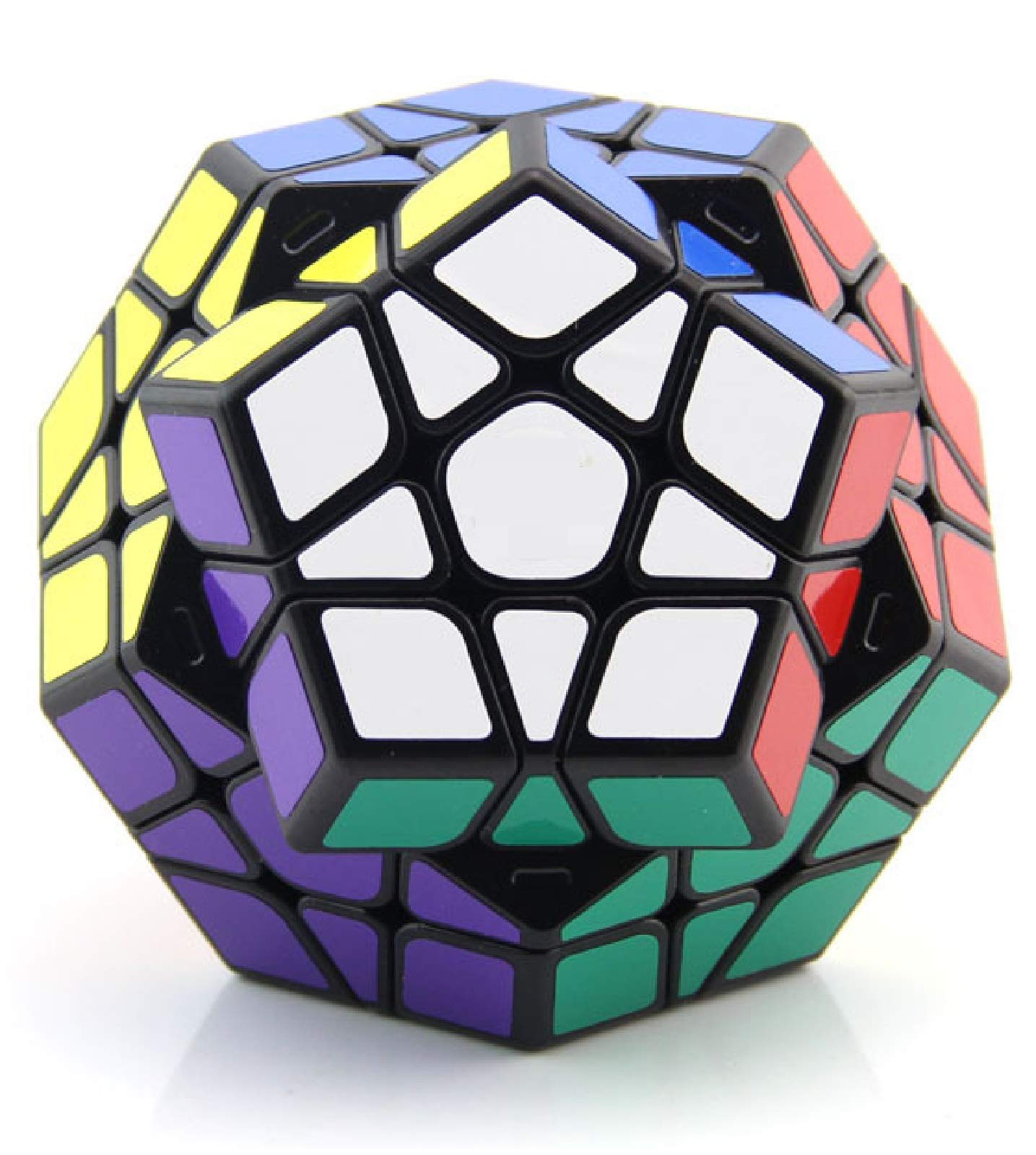 Foto 6 pulgar | Megaminx Speed Cube Qiheng, Dodecaedro 3x3x3 Negro - Venta Internacional