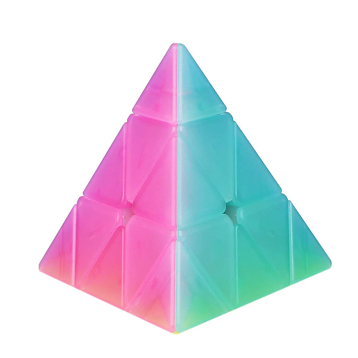 Molino De Viento Pyramid Speed Cube Jelly Sin Pegatinas Para Niños - Venta Internacional