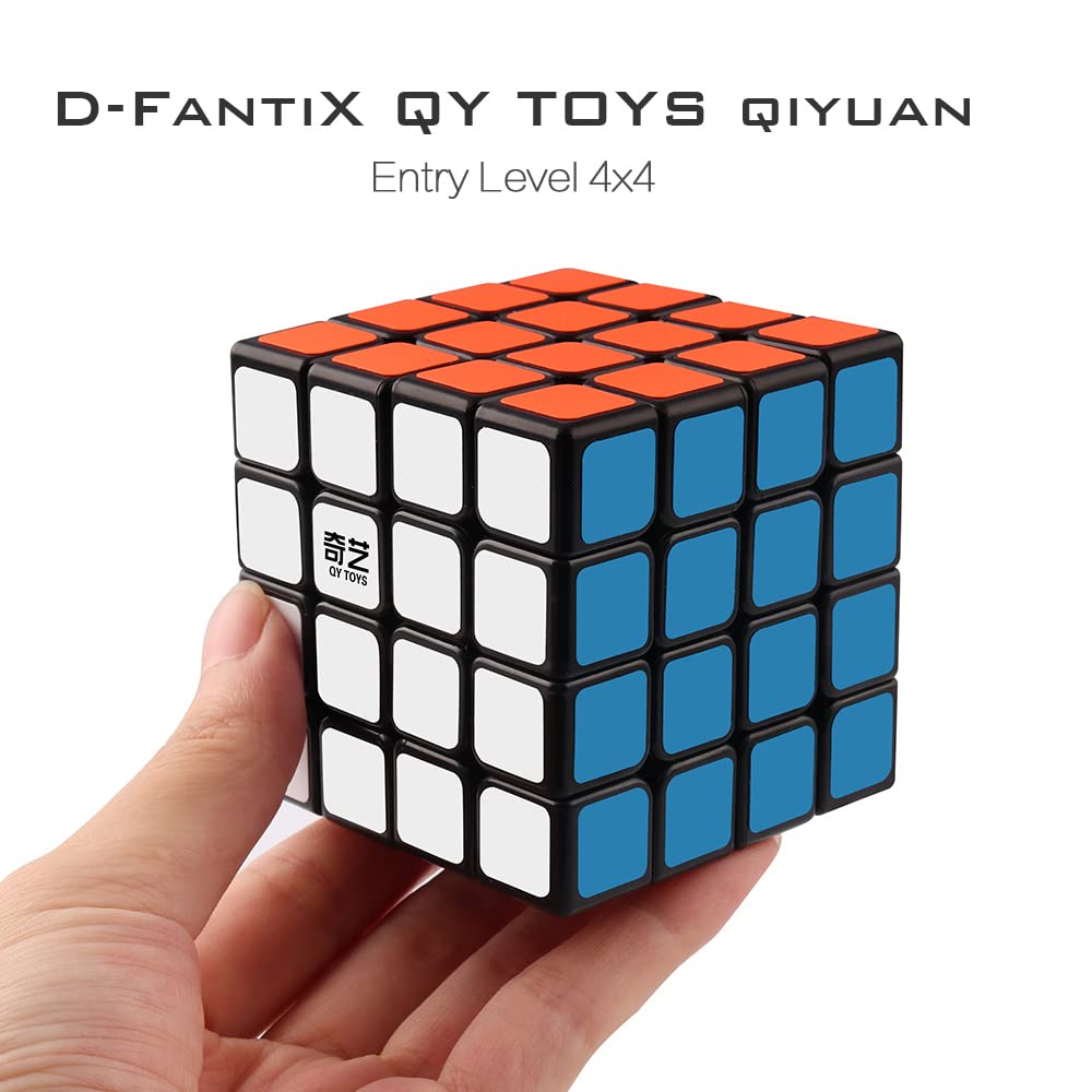 Foto 6 pulgar | Puzle Mágico Speed Cube D-fantix Qiyi Qiyuan W 4x4 Para Niños - Venta Internacional