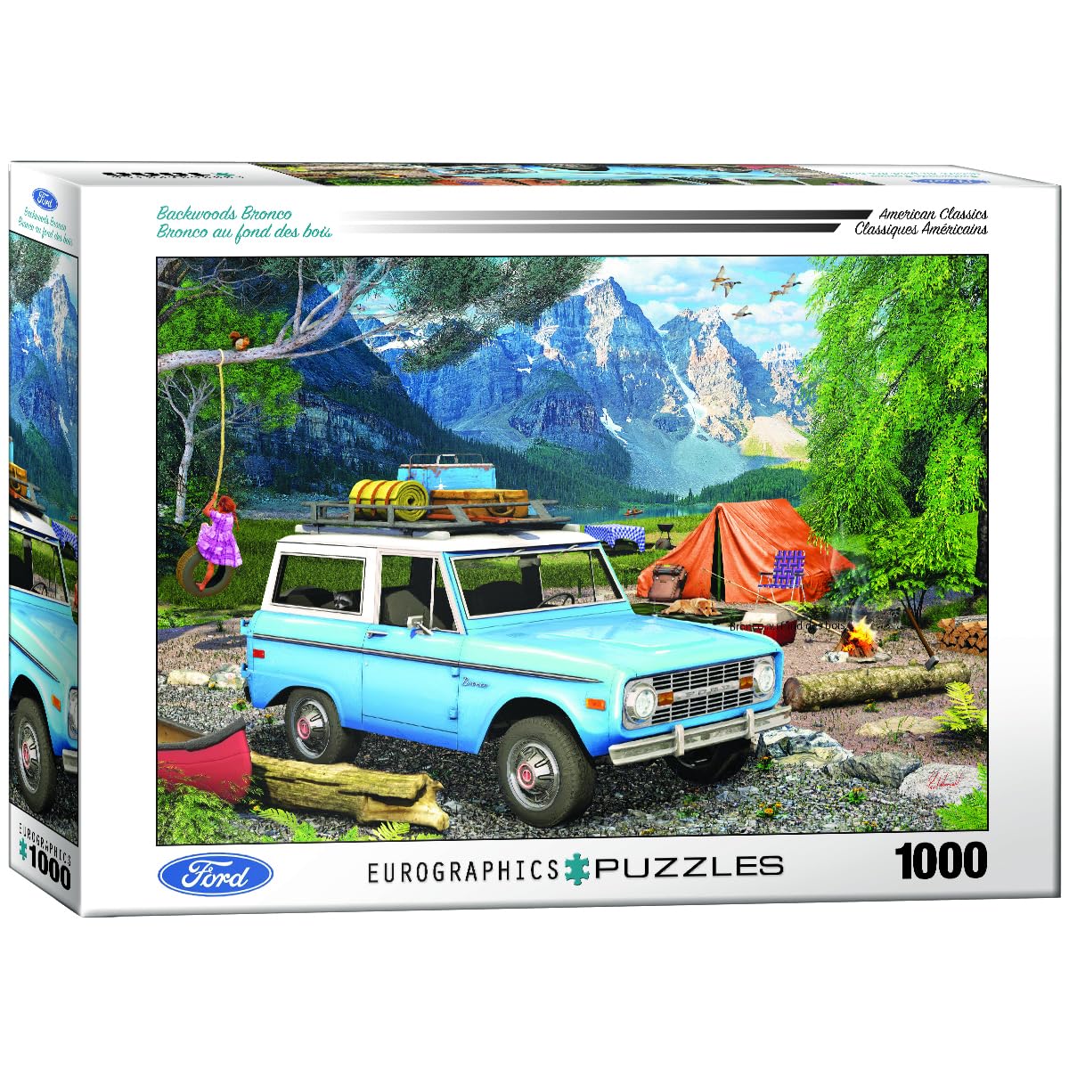 Rompecabezas Puzzle Eurographics Backwoods Bronco Fantástico Rompecabezas - Venta Internacional