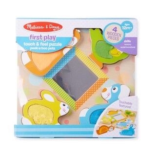 Foto 6 | Rompecabezas de Madera con Espejo y Animales Texturizados Melissa & Doug - Venta Internacional