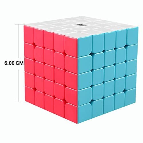 Foto 3 | Cubo Mágico sin Pegatinas Qiyi Qizheng S de 5x5 pulgadas - Venta Internacional