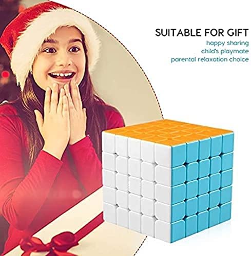 Foto 7 pulgar | Cubo Mágico sin Pegatinas Qiyi Qizheng S de 5x5 pulgadas - Venta Internacional