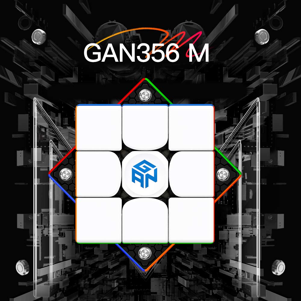 Foto 6 | Speed Cube Gan sin Pegatinas 3 X 3 X 3 Magnetic Lite - Venta Internacional