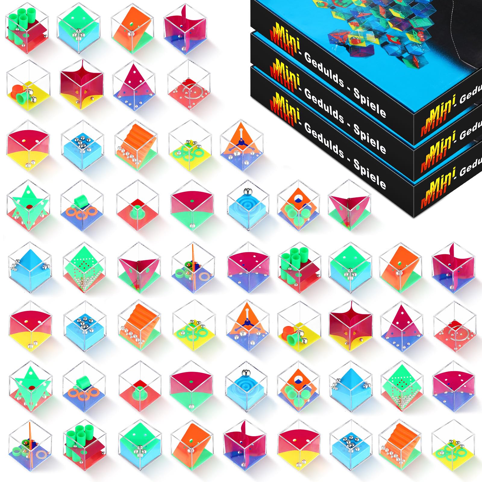 Foto 2 pulgar | Minicajas de Acertijos Party Favors Sotiff 72 Piezas Cubos 3D - Venta Internacional