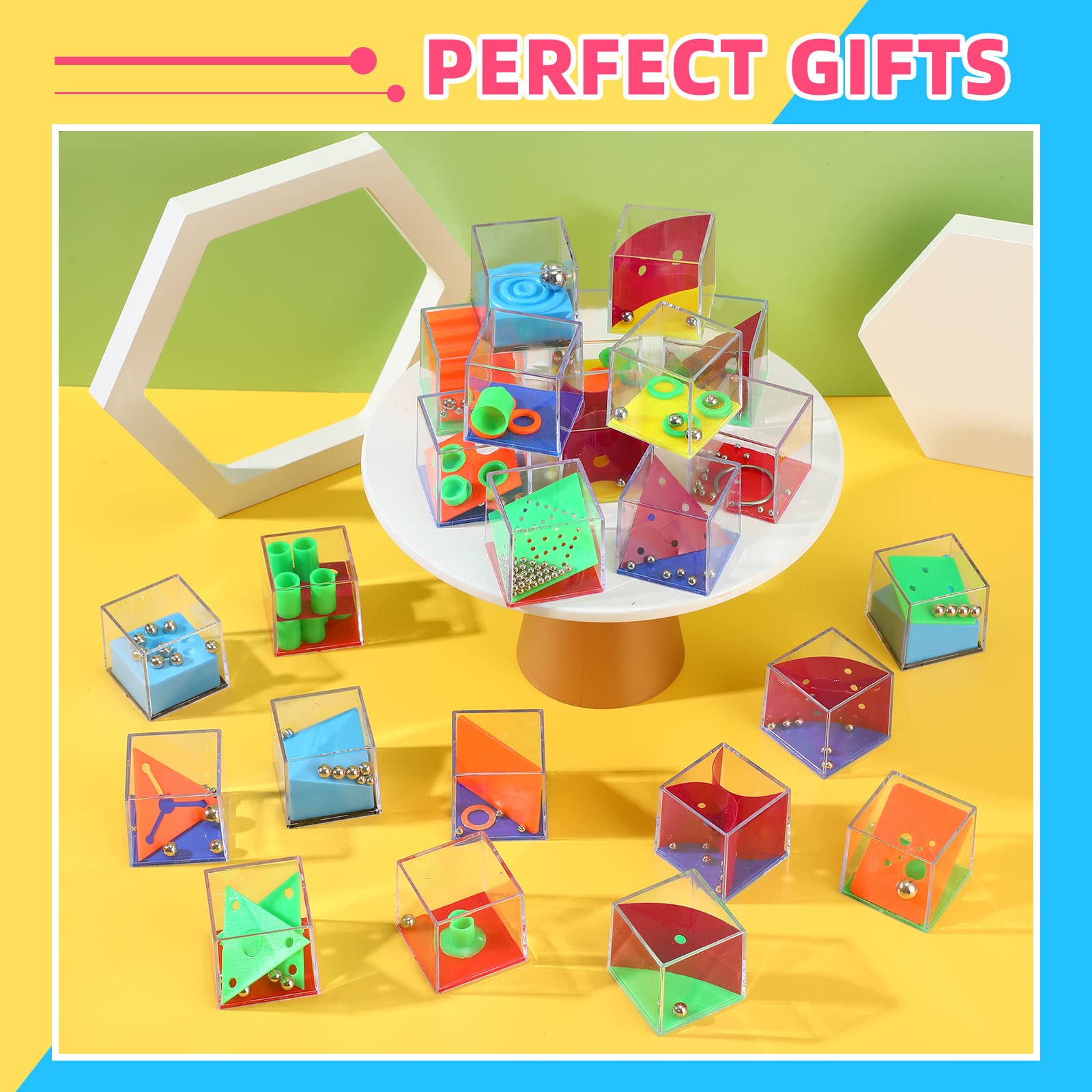 Foto 5 pulgar | Minicajas de Acertijos Party Favors Sotiff 72 Piezas Cubos 3D - Venta Internacional