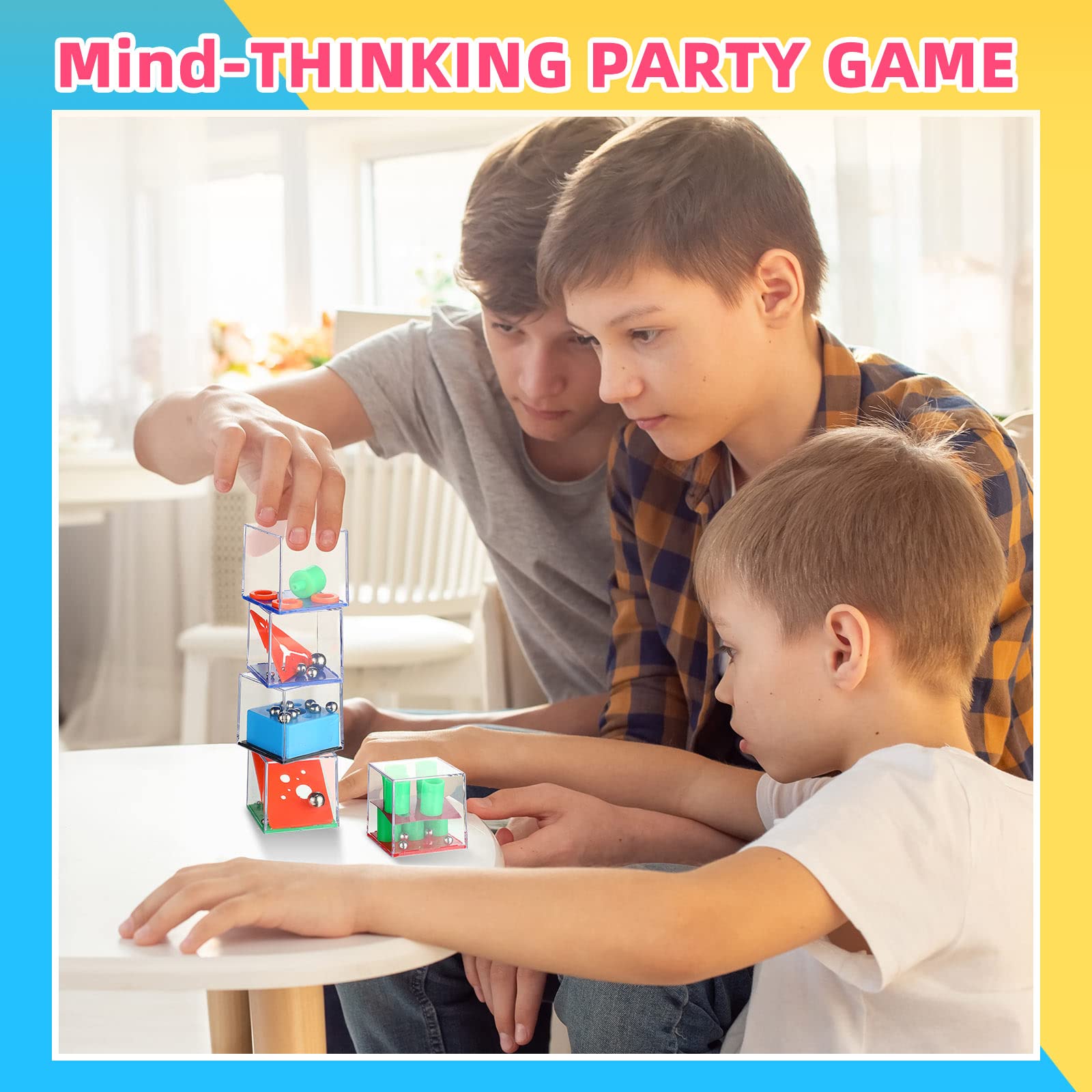 Foto 7 pulgar | Minicajas de Acertijos Party Favors Sotiff 72 Piezas Cubos 3D - Venta Internacional