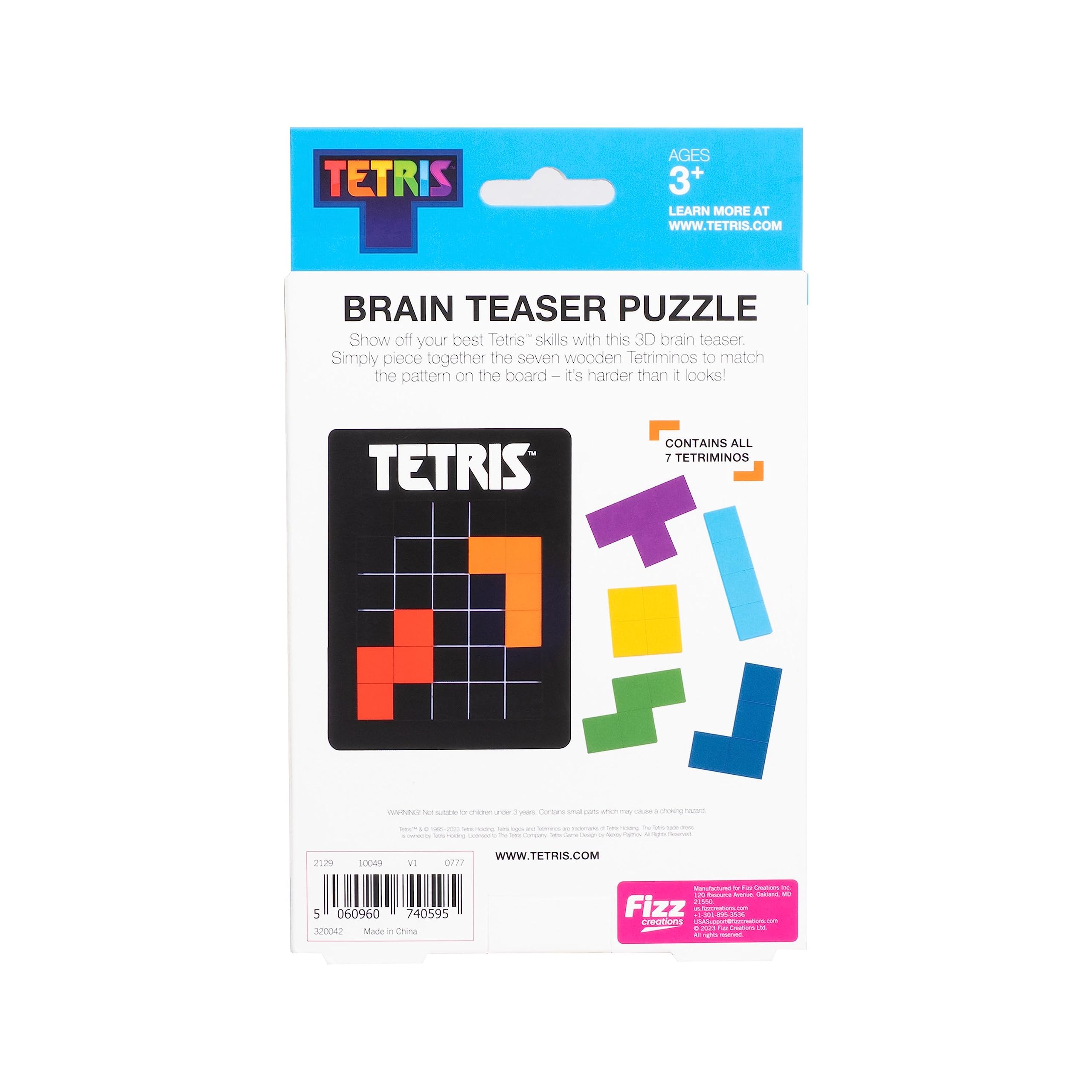Foto 4 pulgar | Tetris Tetrimino de Puzzle Fizz Creations - Venta Internacional