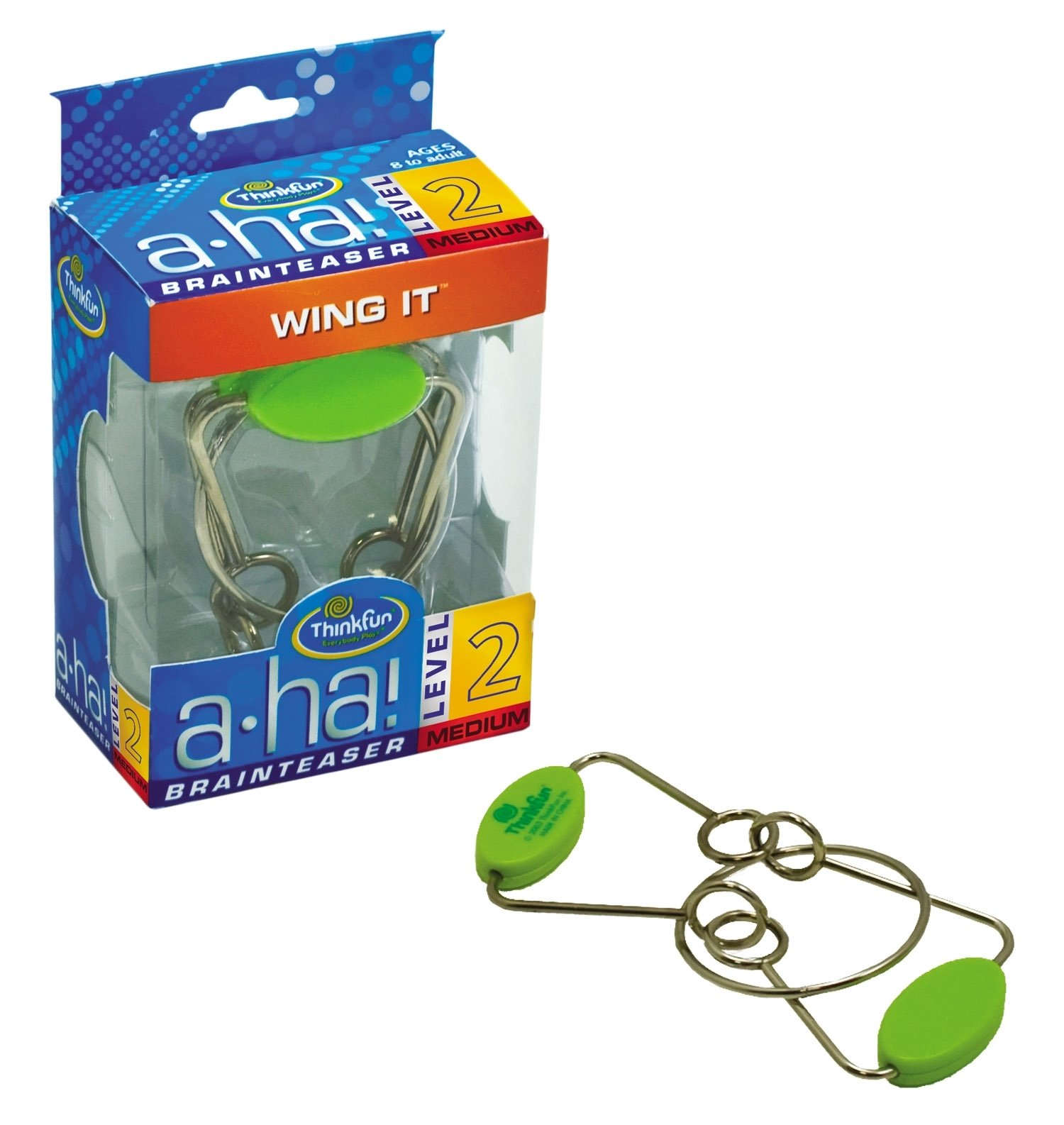 Foto 2 pulgar | Brainteaser Think Fun 5216 A-Ha Wing It Verde Lima - Venta Internacional