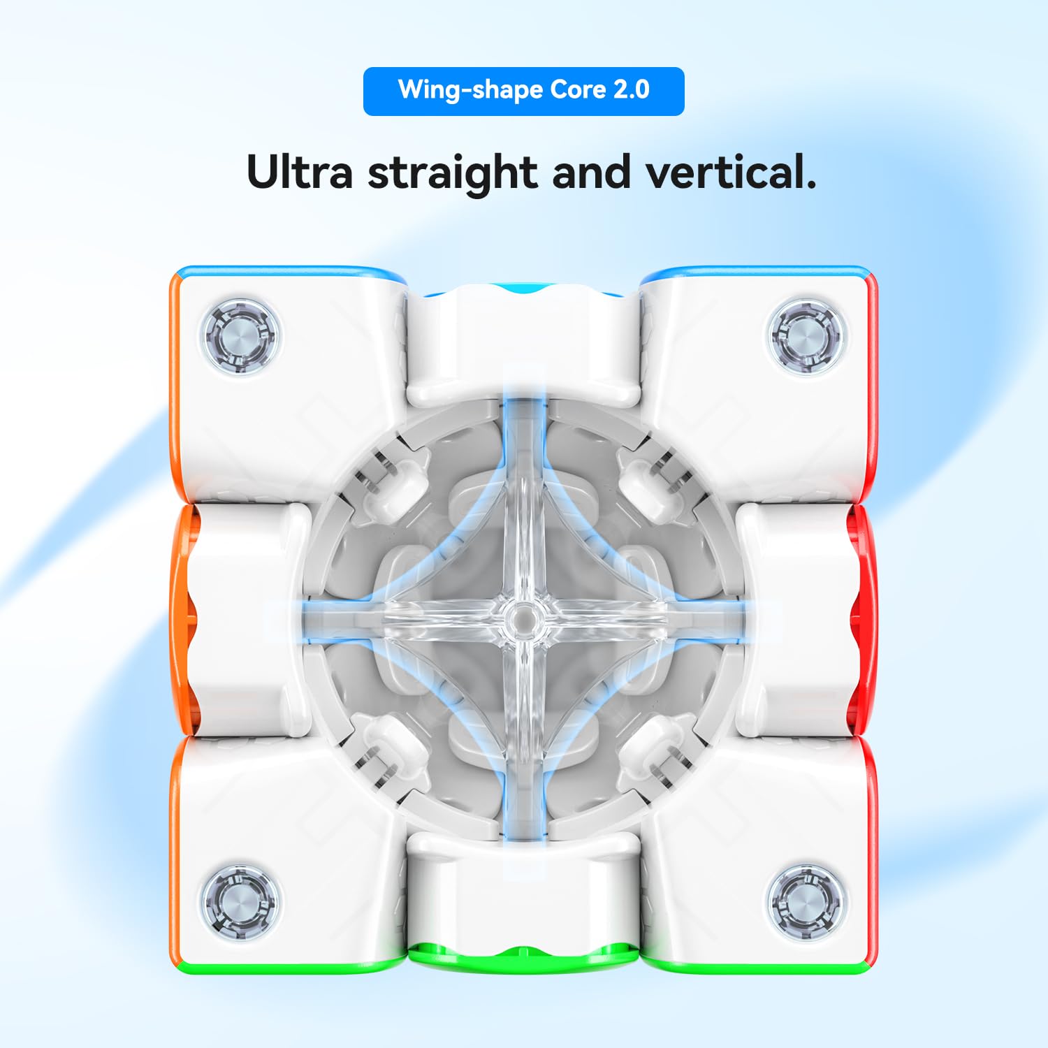 Foto 5 pulgar | Adhesivo Magnético Speed Cube Gan Gan356 M E 3x3 - Venta Internacional