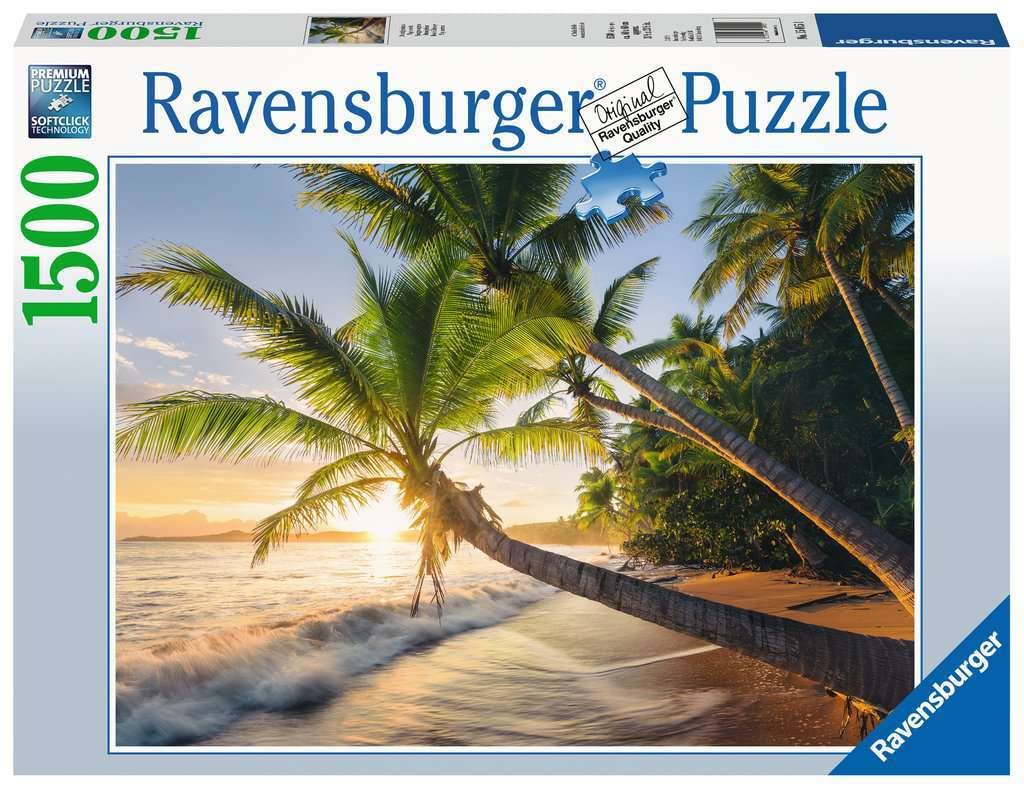 Foto 2 pulgar | Rompecabezas Ravensburger Beach Hideaway Secret 1500 Piezas - Venta Internacional