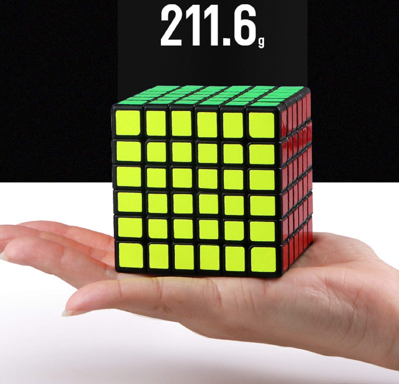 Foto 3 pulgar | Cubo de Velocidad Yunteng 6x6 Qiyi 6 X 6 para Niños y Adultos Rompecabezas 3D Brain Teasers IQ Puzzles - Venta Inte