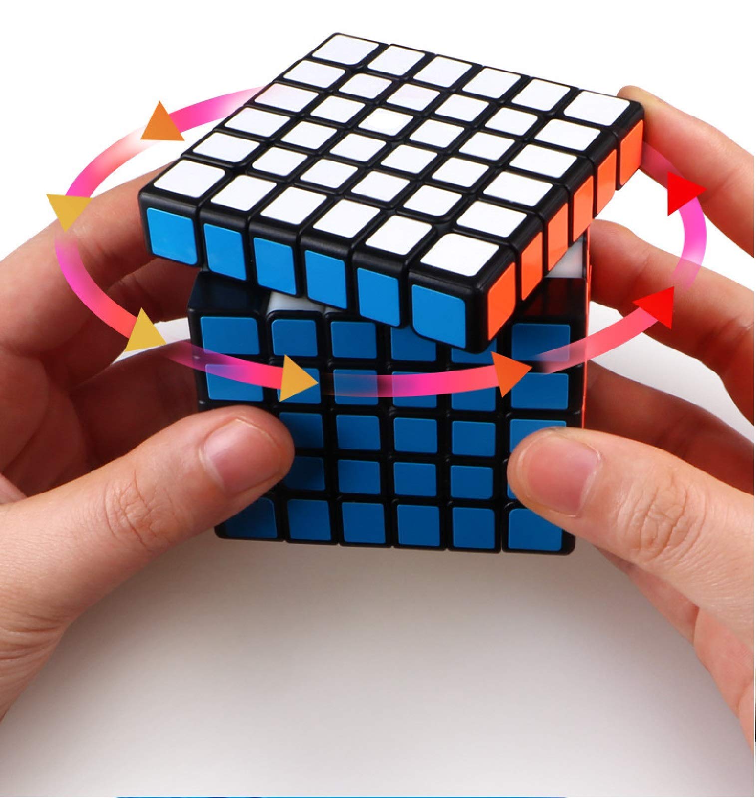 Foto 4 pulgar | Cubo de Velocidad Yunteng 6x6 Qiyi 6 X 6 para Niños y Adultos Rompecabezas 3D Brain Teasers IQ Puzzles - Venta Inte