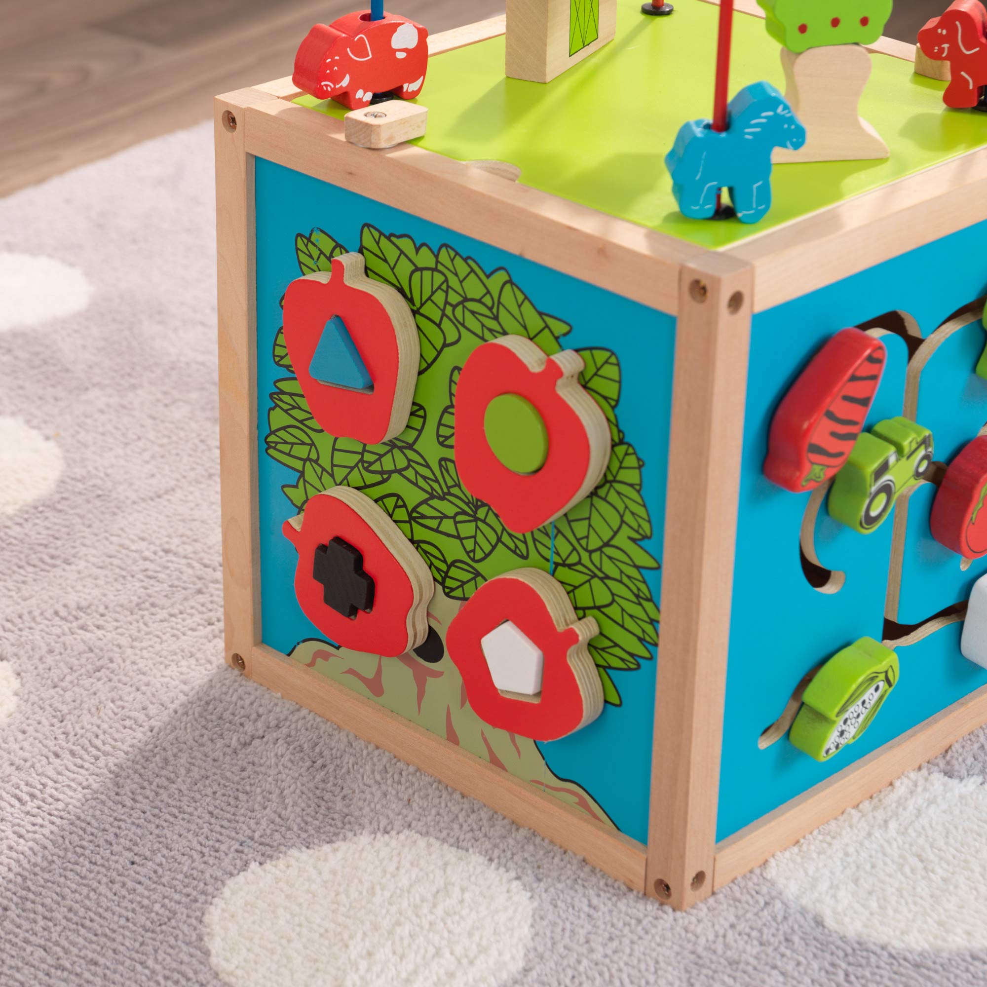 Foto 6 | Bead Maze Cube Kidkraft De Madera, 5 Caras, Para Niños Pequeños De 12 A 24 Meses - Venta Internacional.