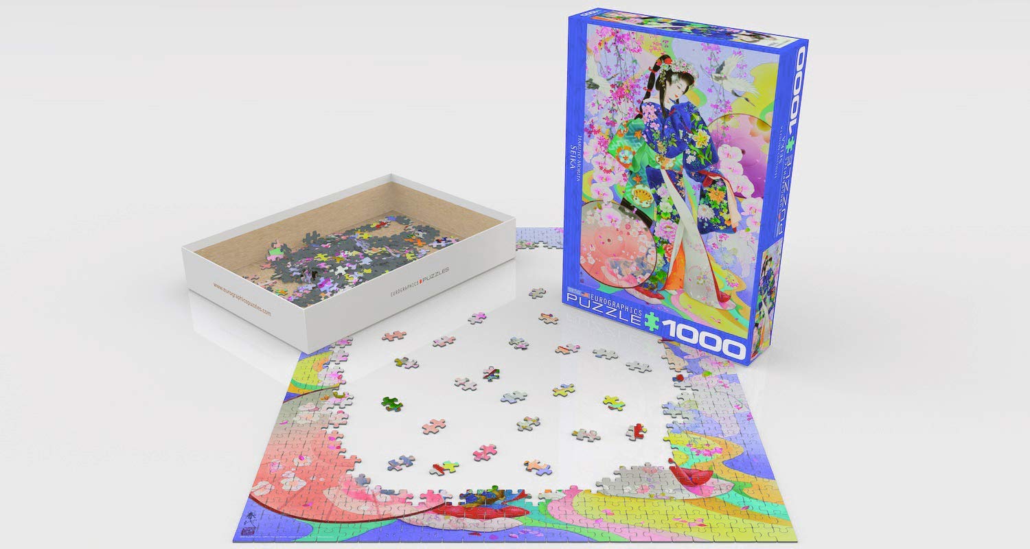 Foto 3 pulgar | Puzzle Eurographics Seika de Haruyo Morita 1000 Piezas - Venta Internacional