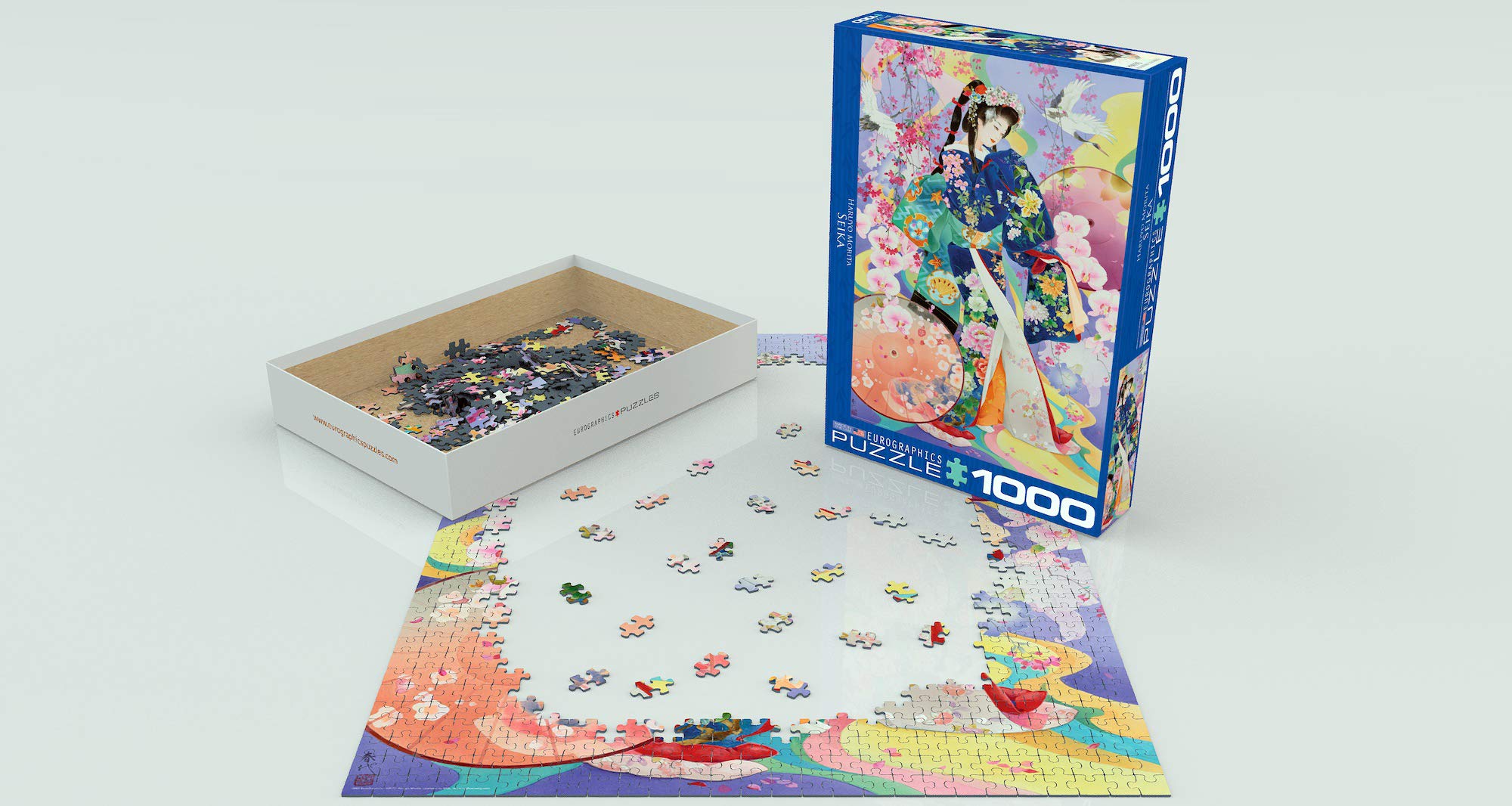 Foto 4 pulgar | Puzzle Eurographics Seika de Haruyo Morita 1000 Piezas - Venta Internacional