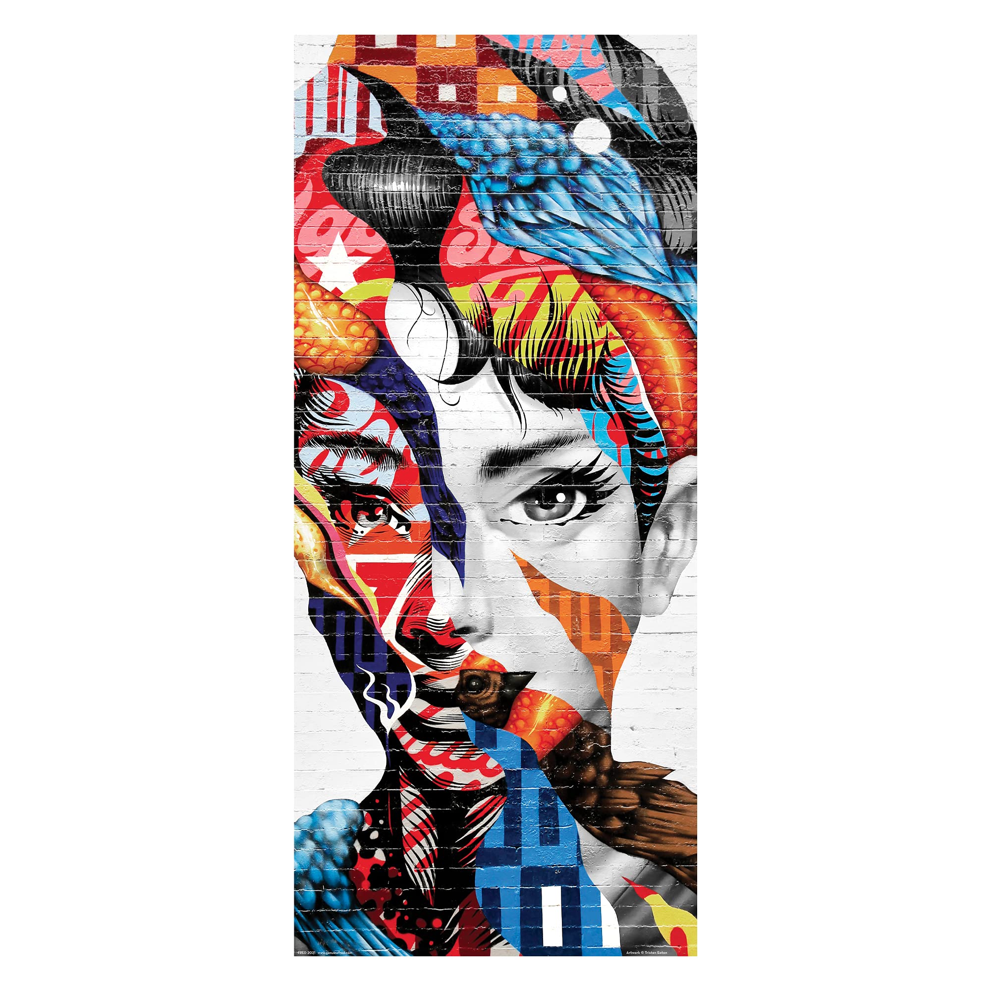 Puzle Genuine Fred Audrey Of Mulberry Tristan Eaton 1000 Unidades - Venta Internacional