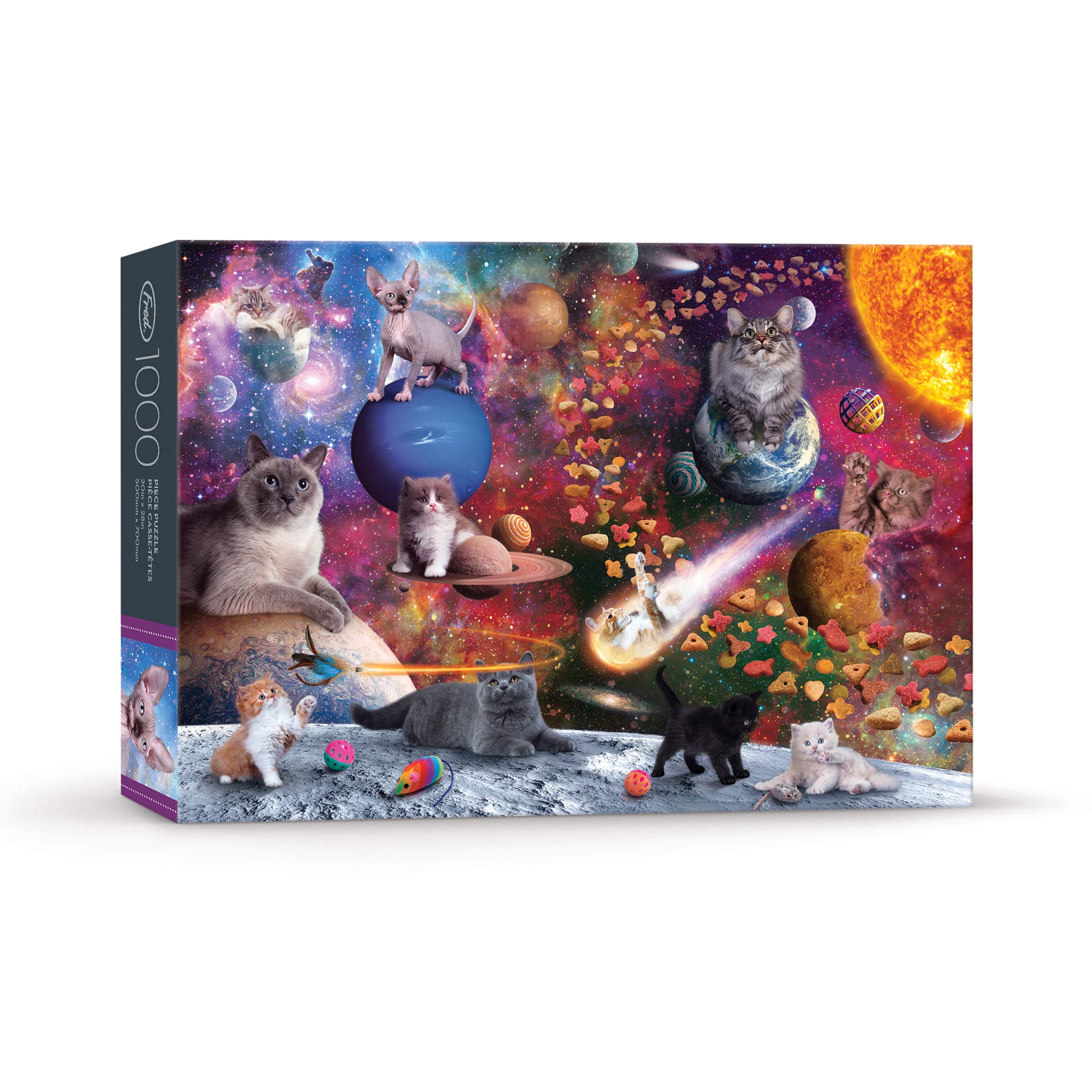Foto 4 pulgar | Puzzle Genuine Fred Galaxy Cats de Jennifer Norwood 1000 Unidades - Venta Internacional