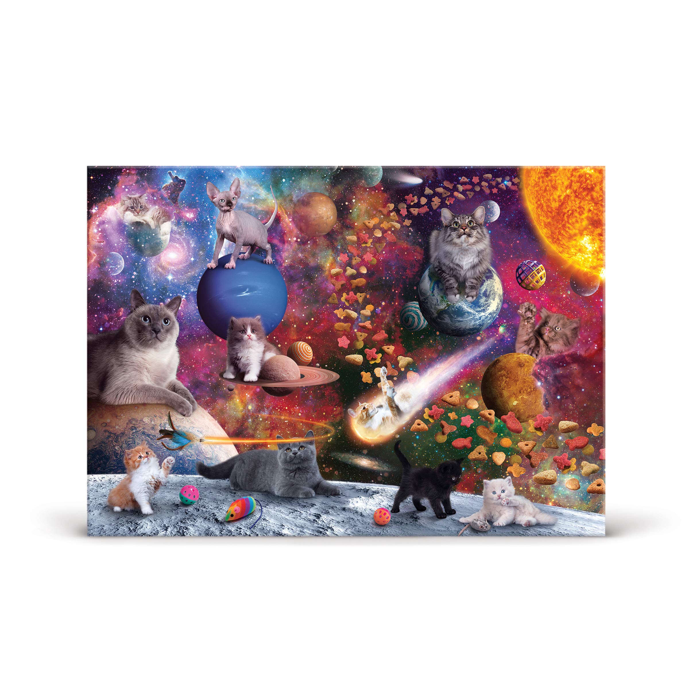 Foto 5 pulgar | Puzzle Genuine Fred Galaxy Cats de Jennifer Norwood 1000 Unidades - Venta Internacional