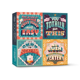 Foto 3 | Puzzle Fred Life Lessons Original De Mary Kate Mcdevitt 500 Unidades - Venta Internacional
