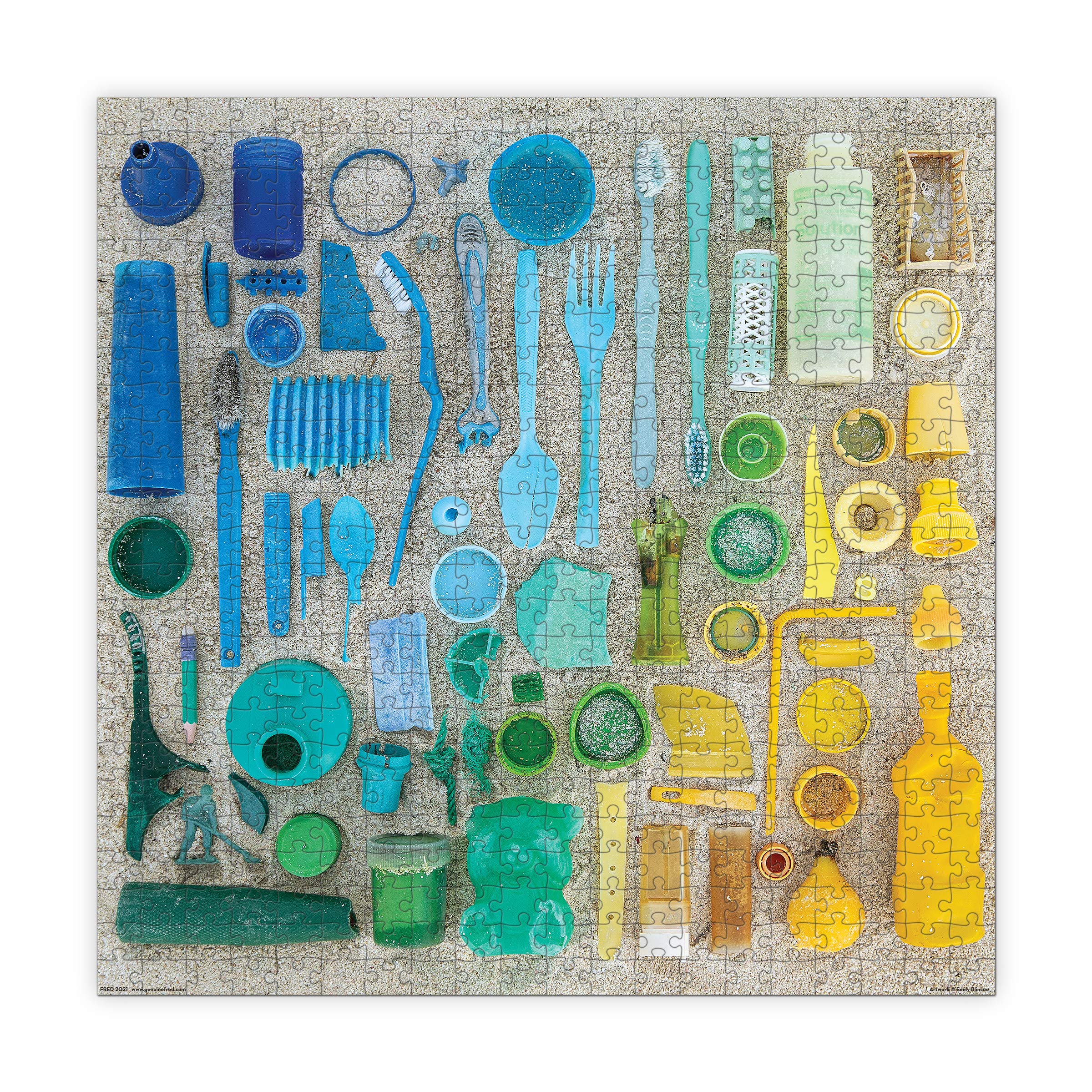 Foto 2 pulgar | Rompecabezas Fred Beach Trash de Emily Blincoe 500 piezas - Venta Internacional
