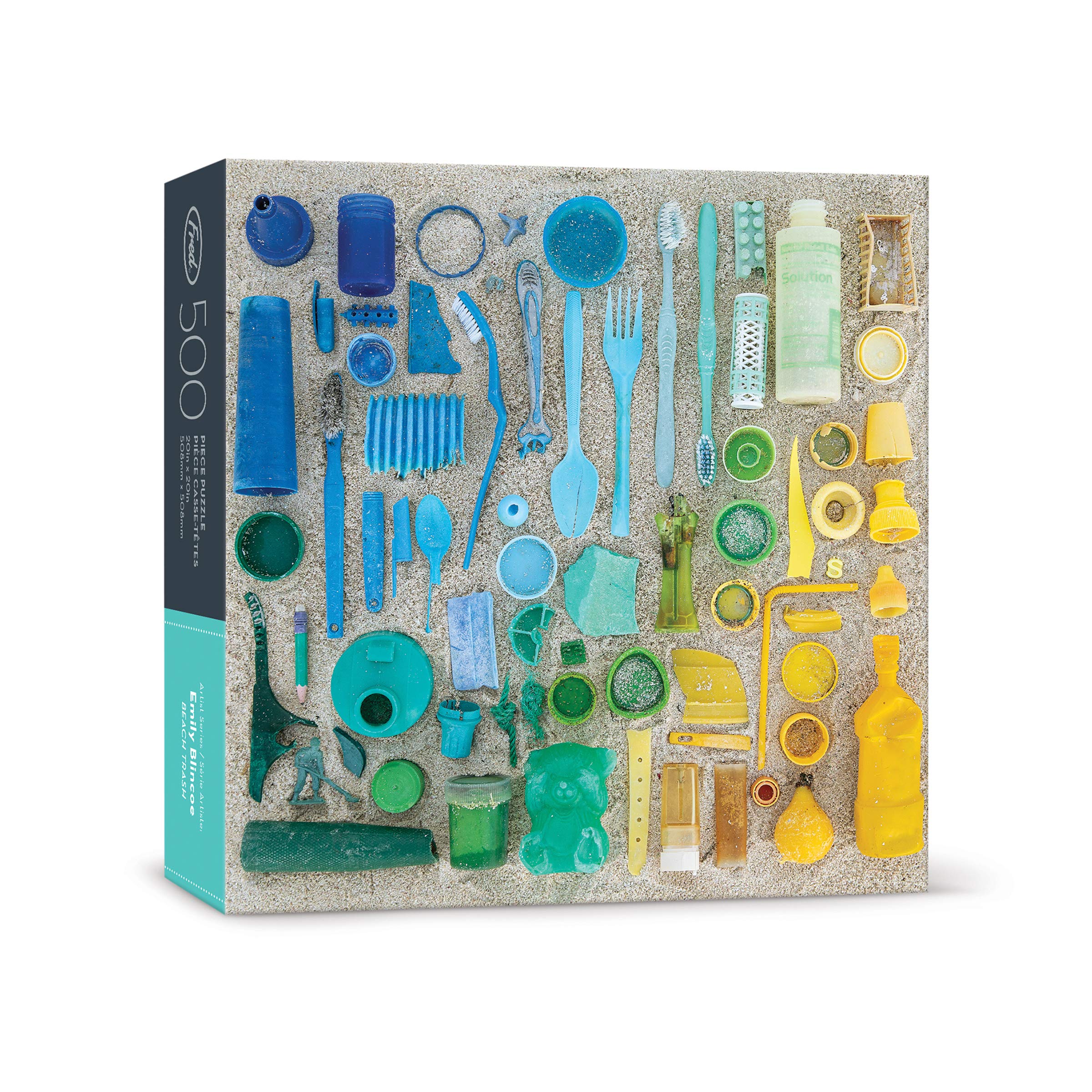 Foto 4 pulgar | Rompecabezas Fred Beach Trash de Emily Blincoe 500 piezas - Venta Internacional