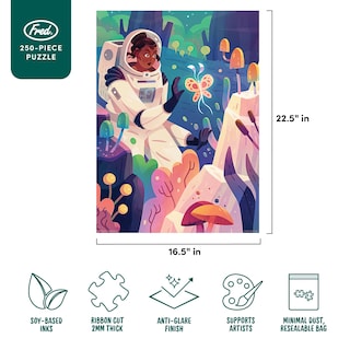 Foto 2 | Rompecabezas Original Fred Space Butterfly de Jarom Vogel 250 Piezas - Venta Internacional