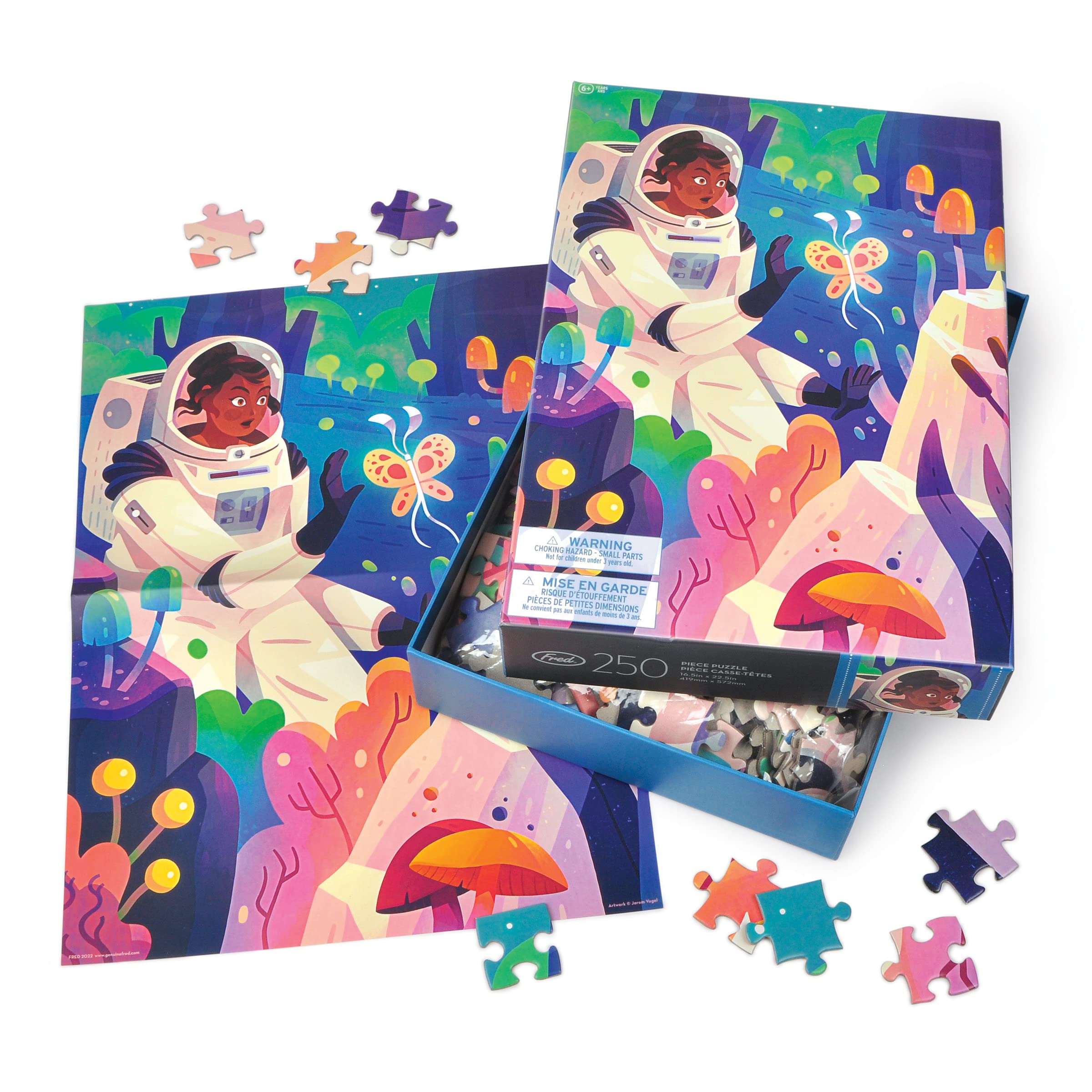 Foto 5 pulgar | Rompecabezas Original Fred Space Butterfly de Jarom Vogel 250 Piezas -  Venta Internacional
