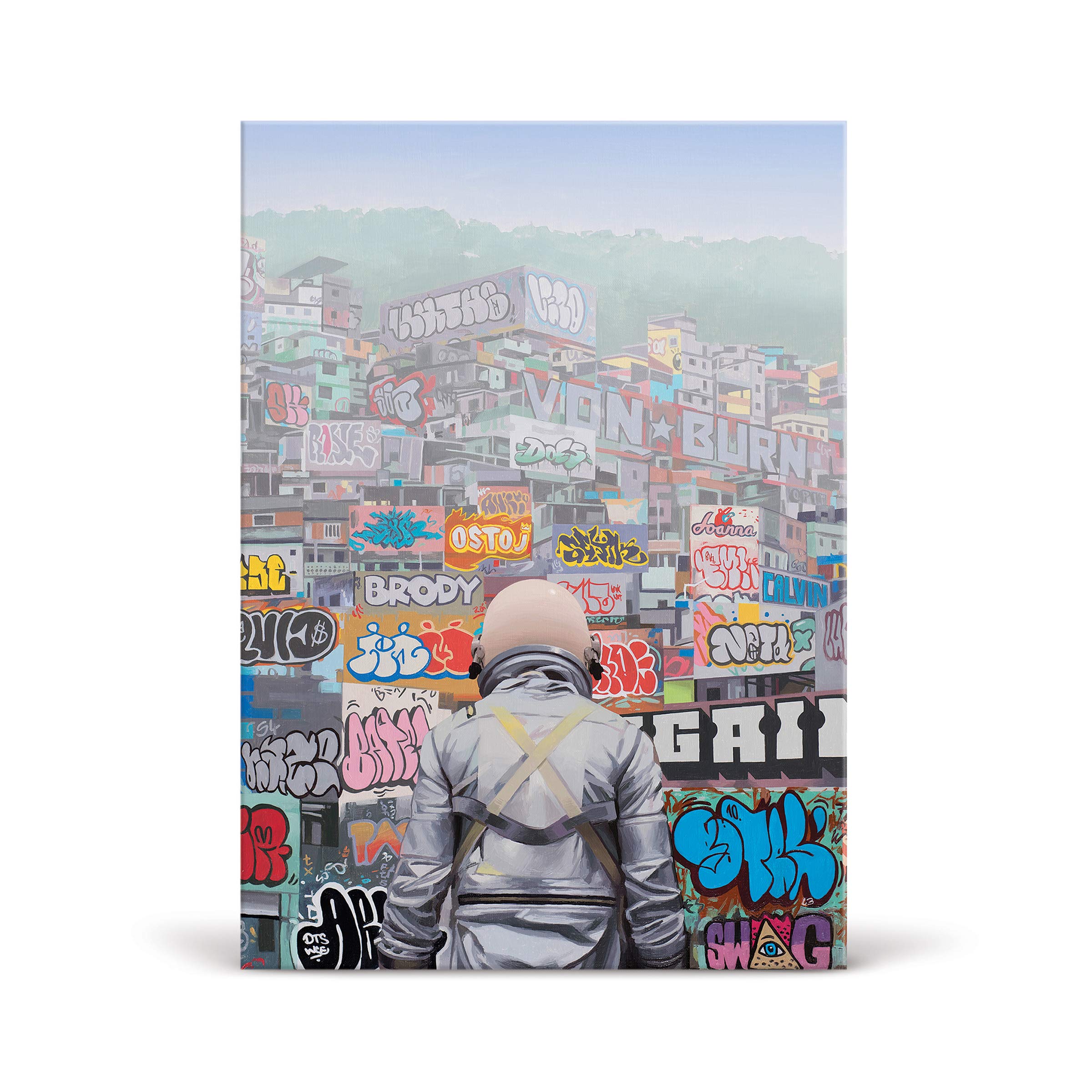 Foto 5 pulgar | Rompecabezas Original Fred Graffiti City de Scott Listfield 1000 piezas