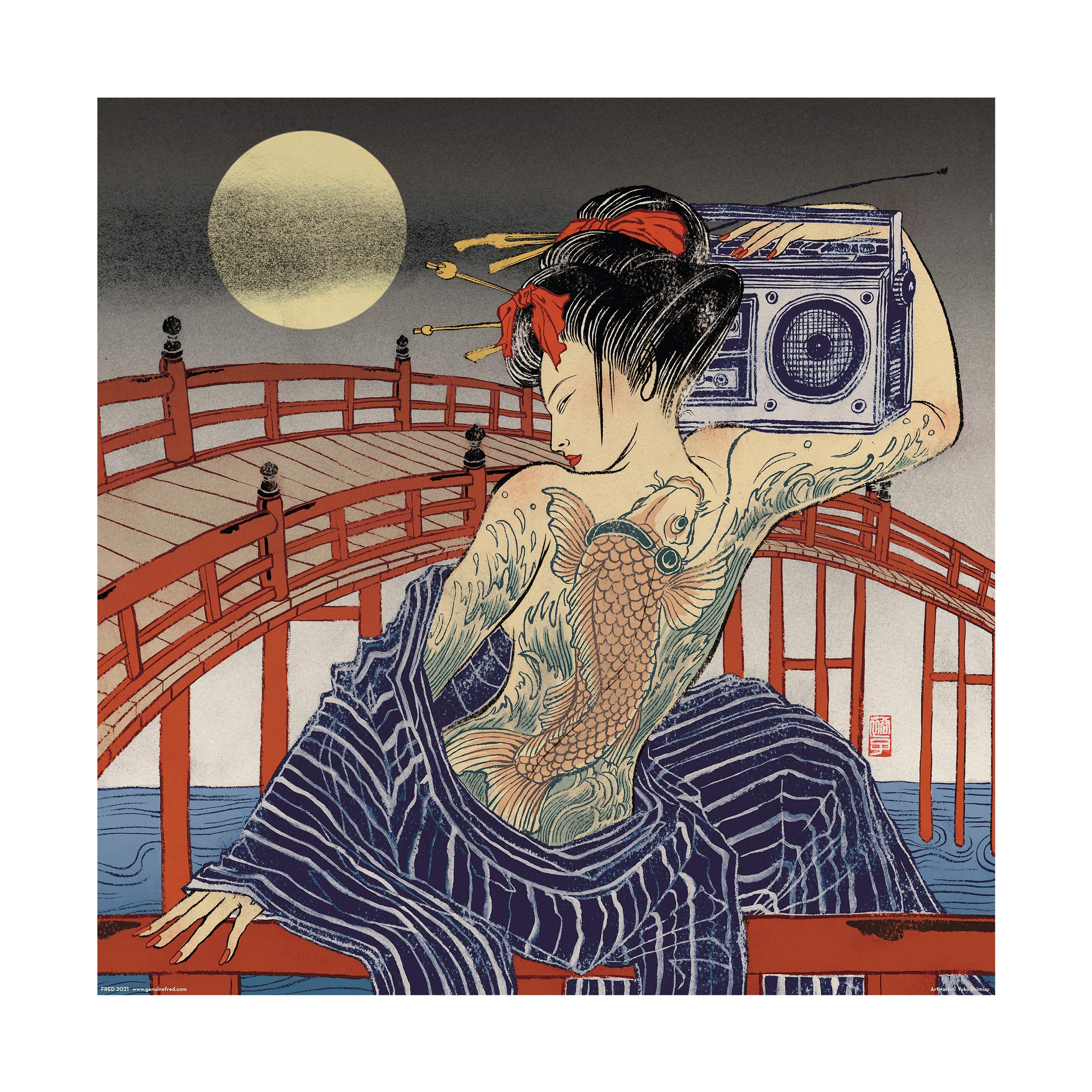 Foto 3 pulgar | Rompecabezas Puzle Original Fred Taiko-bashi De Yuko Shimizu 500 Piezas - Venta Internacional