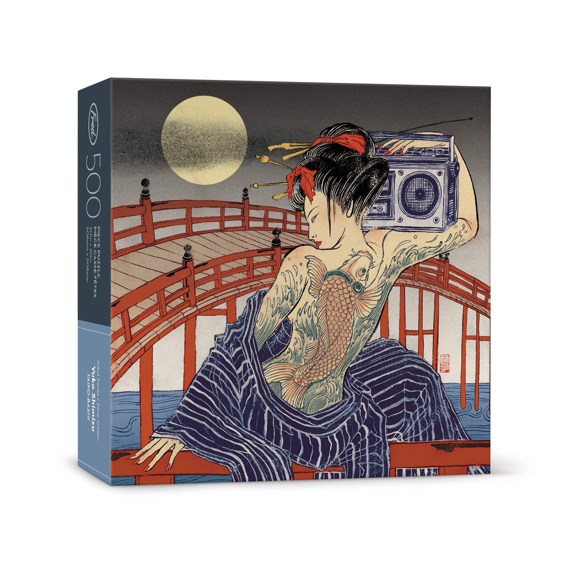 Foto 4 pulgar | Rompecabezas Puzle Original Fred Taiko-bashi De Yuko Shimizu 500 Piezas - Venta Internacional