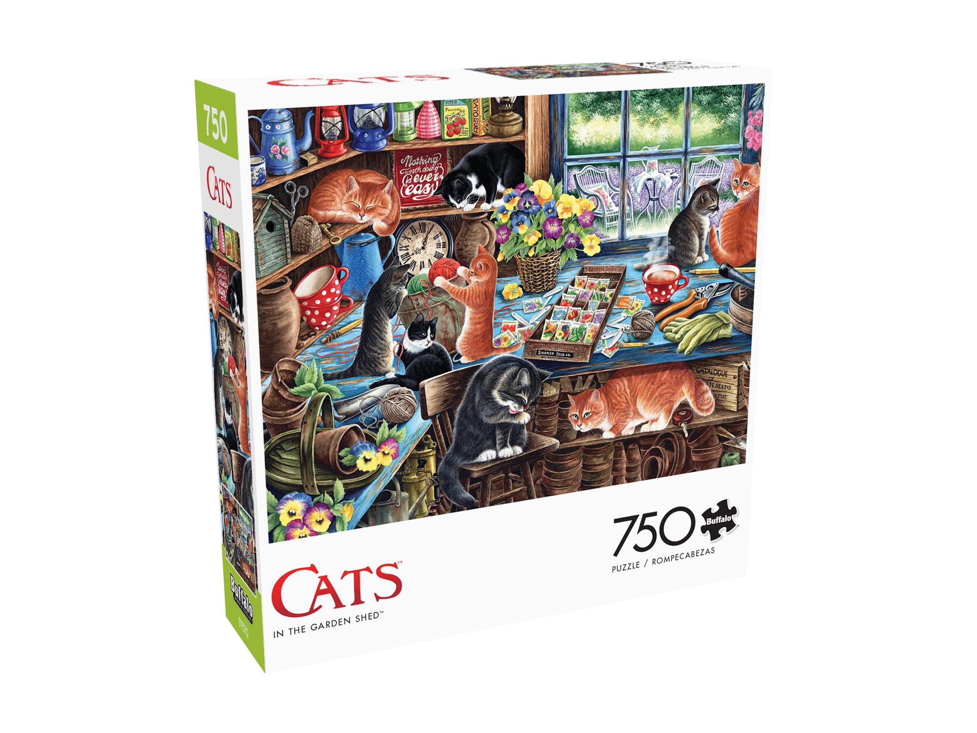Foto 2 pulgar | Rompecabezas Buffalo Games In The Garden Shed 750 Piezas - Venta Internacional