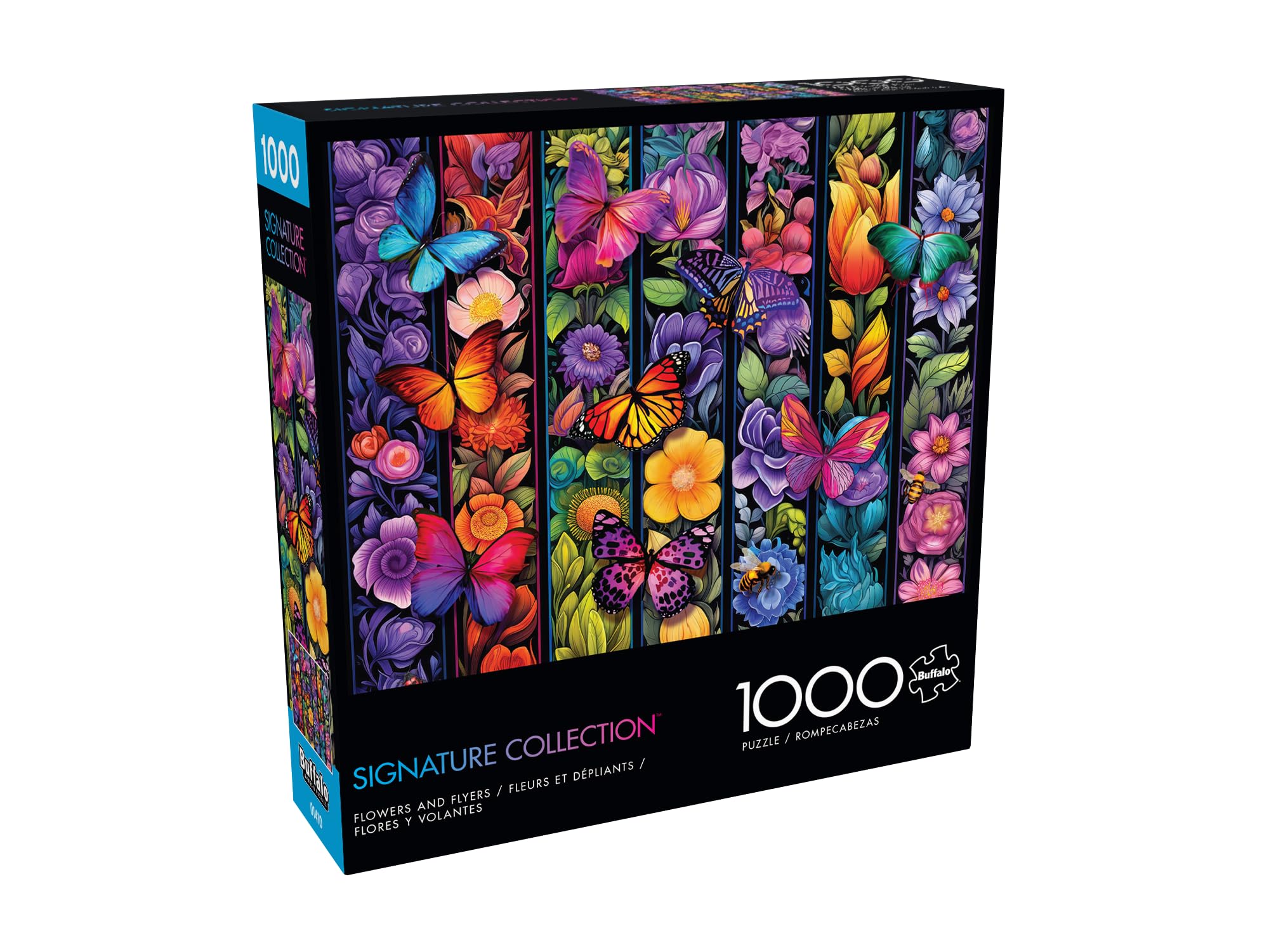 Rompecabezas Buffalo Games Flowers And Flyers 1000 Piezas - Venta Internacional