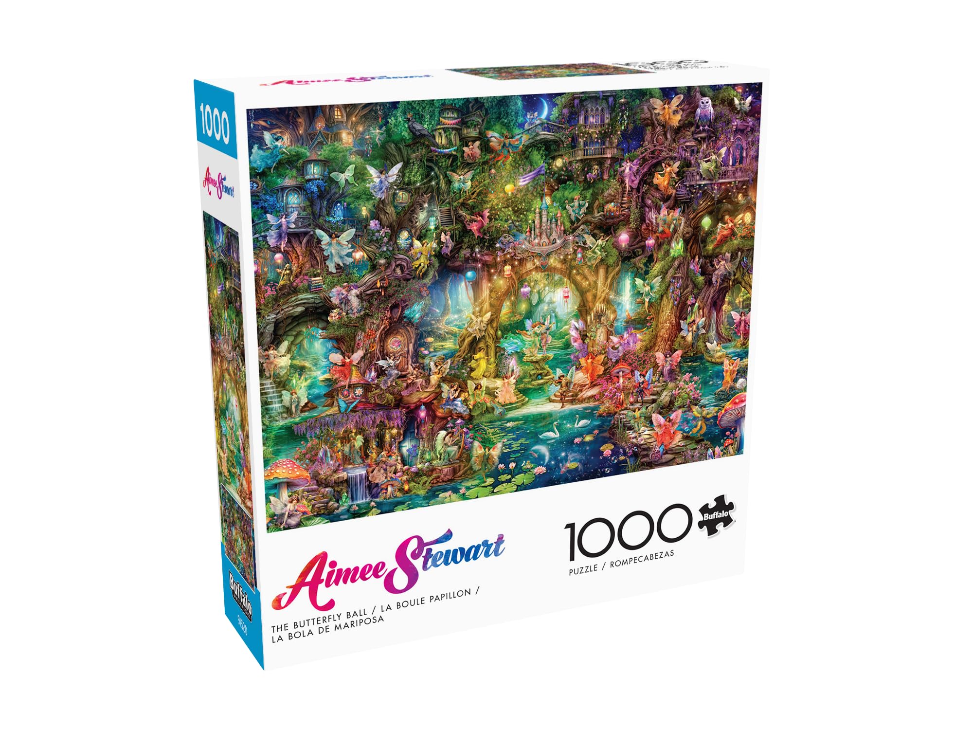 Foto 1 | Rompecabezas Buffalo Games Aimee Stewart de Mariposas - Venta Internacional
