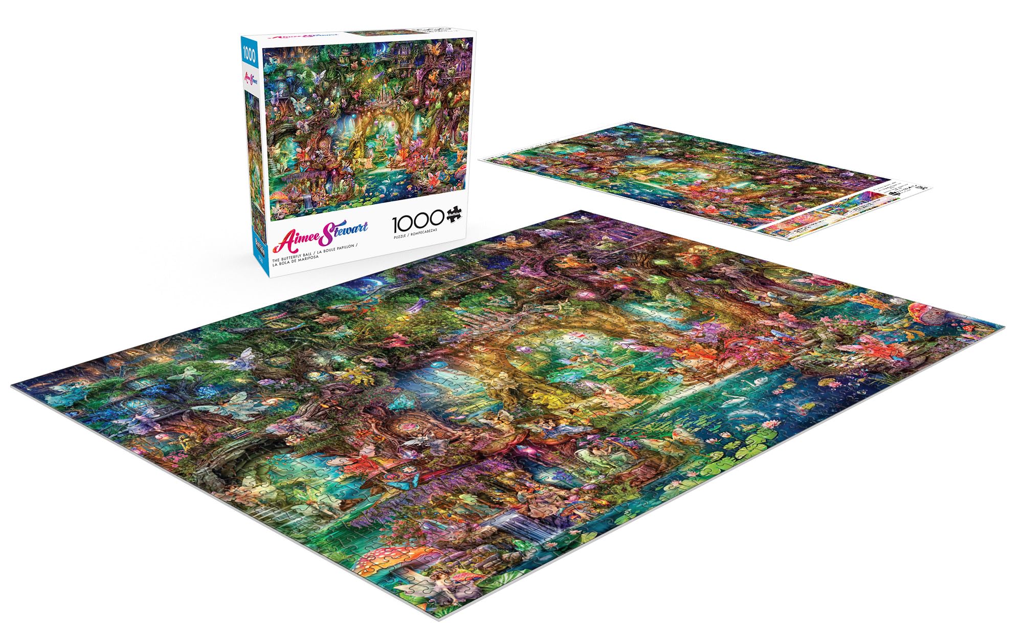Foto 2 | Rompecabezas Buffalo Games Aimee Stewart de Mariposas - Venta Internacional