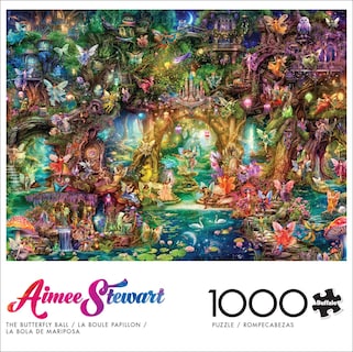 Foto 3 | Rompecabezas Buffalo Games Aimee Stewart de Mariposas - Venta Internacional