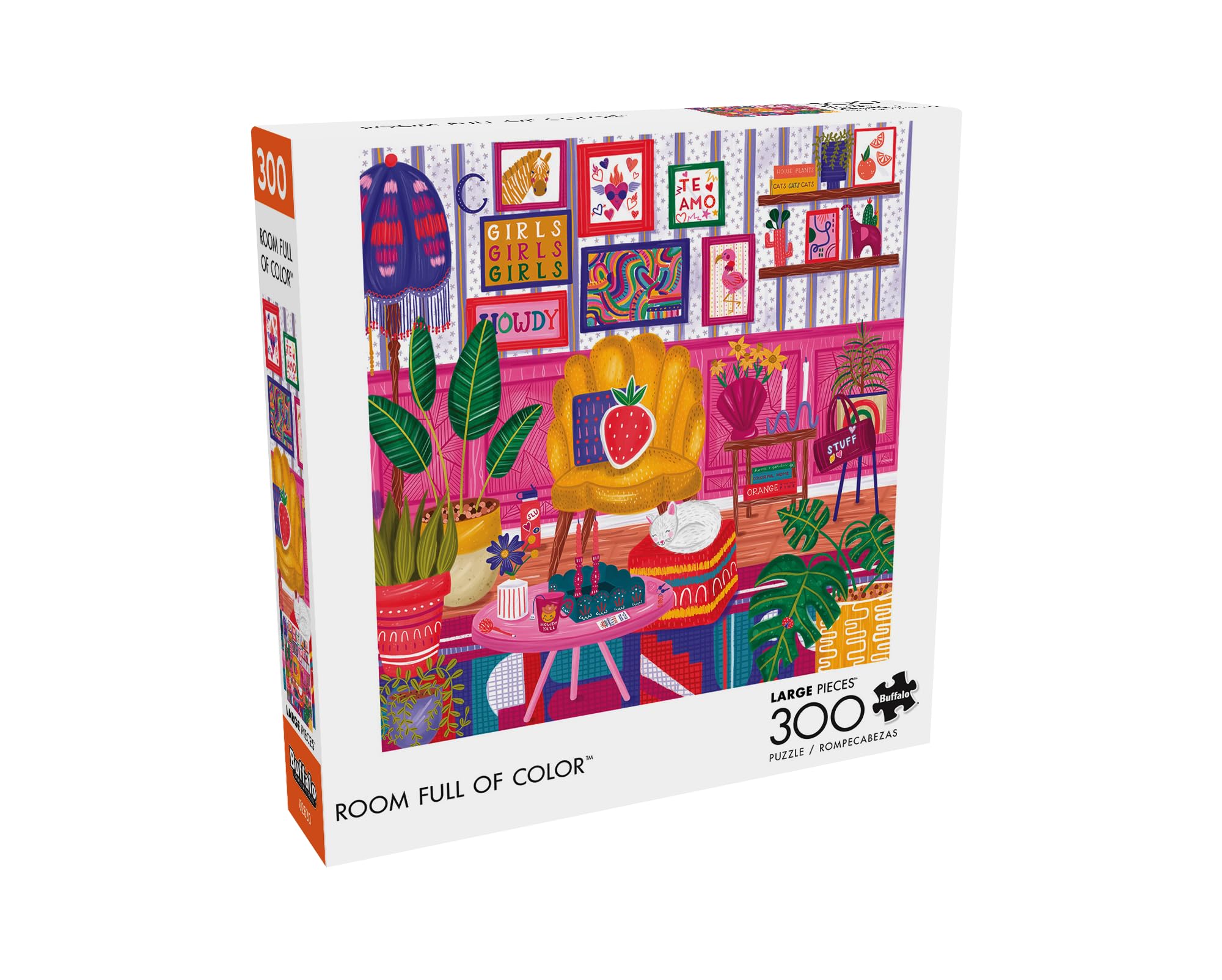 Foto 2 pulgar | Rompecabezas Buffalo Games Roomful Of Color 300 Piezas - Venta Internacional