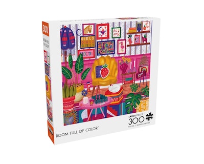Foto 1 | Rompecabezas Buffalo Games Roomful Of Color 300 Piezas - Venta Internacional