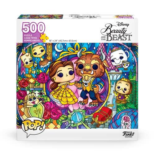 Foto 2 pulgar | ¡funko Pop! Puzzle: La Bella Y La Bestia De Disney - Venta Internacional.