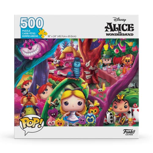 Foto 2 pulgar | Funko Rompecabezas Disney Alice In Wonderland 500 Piezas-Venta Internacional