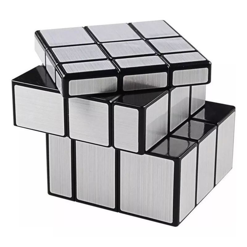 Foto 4 pulgar | Espejo Rubik's Cube Silver Collection, 5,7 Cm, 3 X 3 X 3 X 3 Cm, Mod - Venta Internacional.