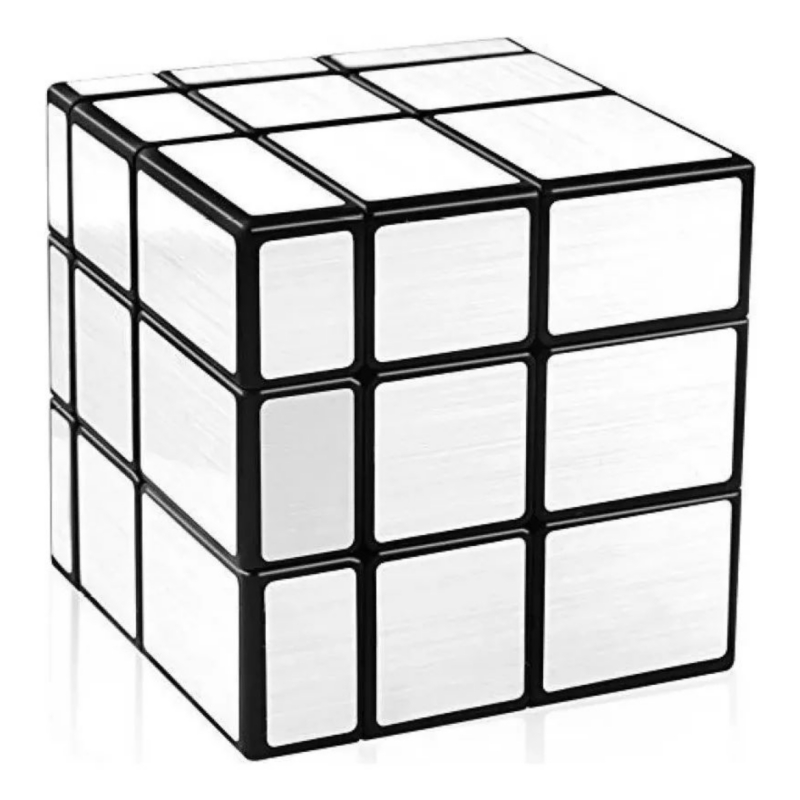 Foto 5 pulgar | Espejo Rubik's Cube Silver Collection, 5,7 Cm, 3 X 3 X 3 X 3 Cm, Mod - Venta Internacional.