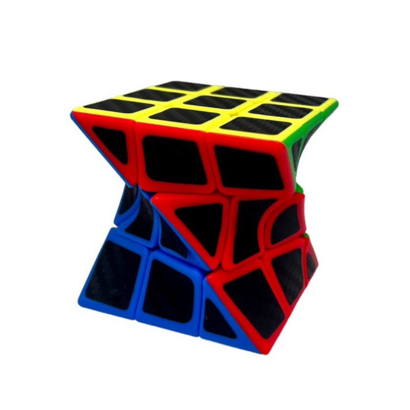 Foto 2 pulgar | Cubo De Rubik Jiehui 3x3x3 Carbono Retorcido - Venta Internacional.