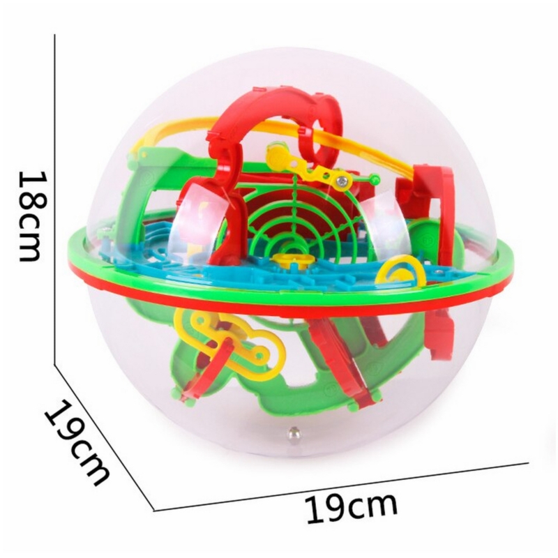 Foto 2 | Laberinto Didáctico 3d De Juguete, 138 Niveles, 19 Cm - Venta Internacional.