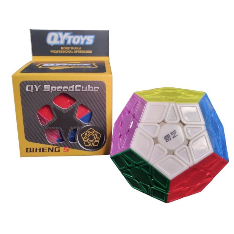 Foto 2 | Cubo Qiyi Con Dodecaedro Rubik, Colores Lisos, Antiadhesivos - Venta Internacional.