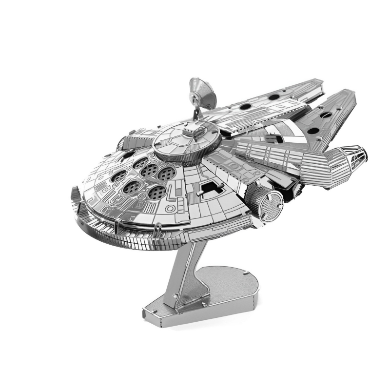 Foto 2 pulgar | Puzle 3d De Metal Star Wars Millennium Falcon, 50 Piezas - Venta Internacional.