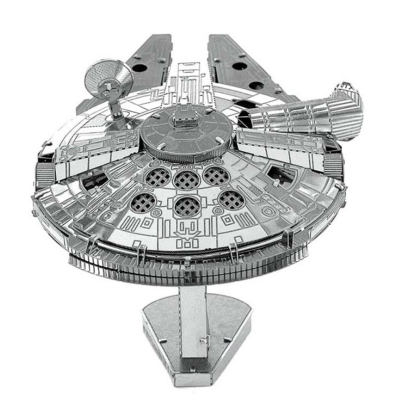 Foto 3 pulgar | Puzle 3d De Metal Star Wars Millennium Falcon, 50 Piezas - Venta Internacional.