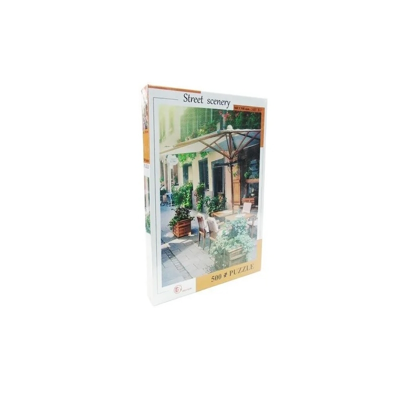 Foto 2 pulgar | Puzzle Café Parisino 500 Piezas Reciclables De 36 X 50 Cm Para Niños Mayores De 7 Años - Venta Internacional.